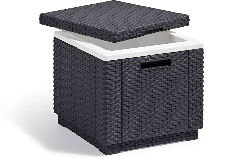 Allibert Bijzettafel/Koelbox Cube (42X42 Cm)