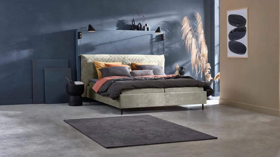 B Bright Bed Sapphire (160X200 Cm)