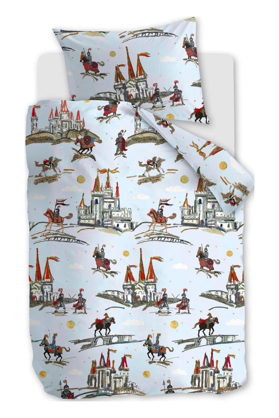 Beddinghouse Katoenen Dekbedovertrek Peuter Good Knights (120X150 Cm)