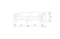 Bepurehome 3-Zitsbank Muze