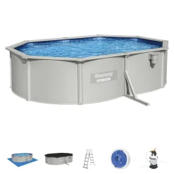 Bestway Zwembad Hydrium Set Inclusief Zandfilter (500X360 Cm)