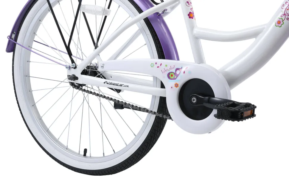 Bikestar Classic Kinderfiets 24 Inch Lila