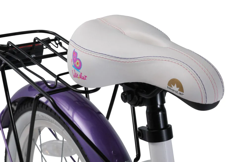 Bikestar Classic Kinderfiets 16 Inch Lila
