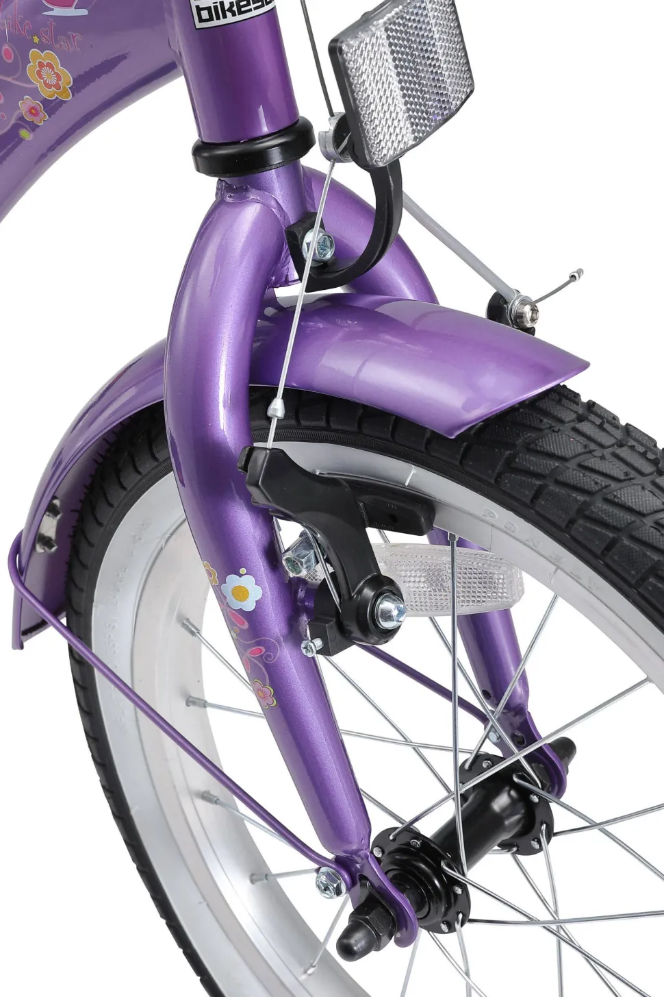 Bikestar Classic Kinderfiets 16 Inch Lila