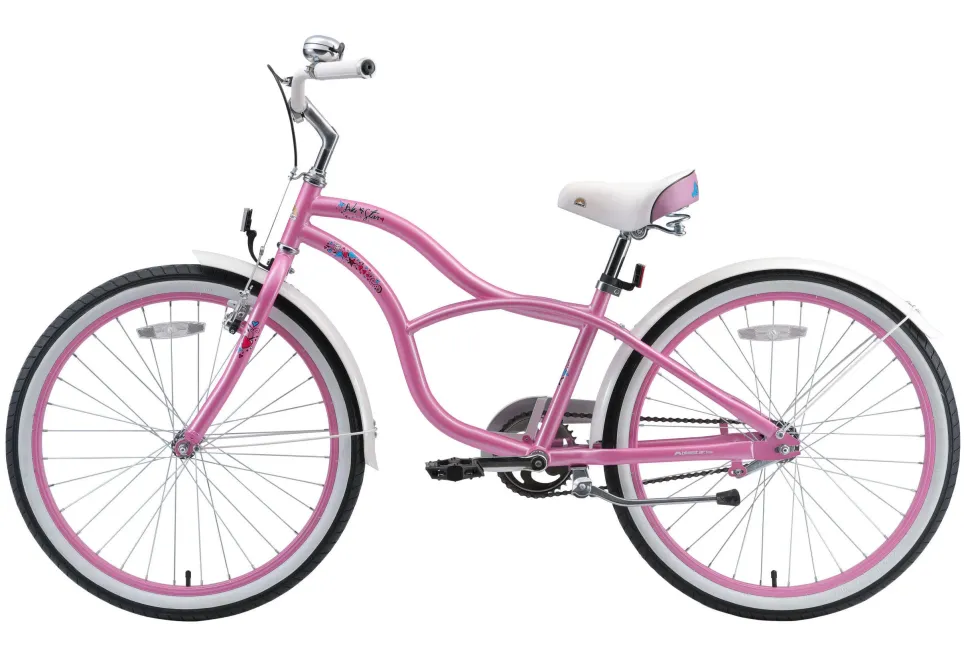 Bikestar Classic Kinderfiets 24 Inch Roze
