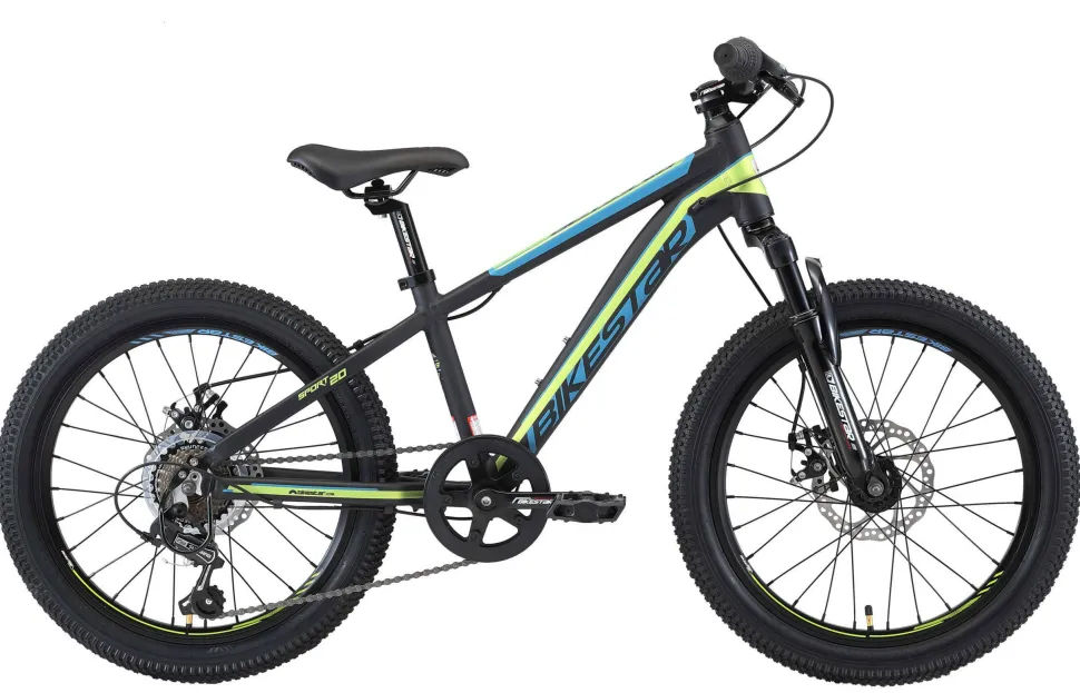 Bikestar Kinderfiets 20 Inch Zwart