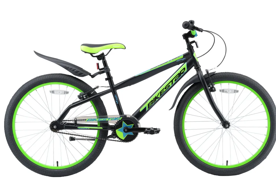 Bikestar Urban Jungle Kinderfiets 24 Inch Zwart