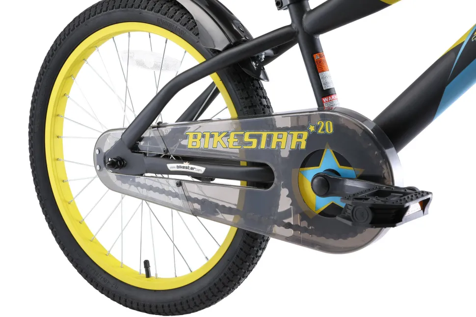 Bikestar Urban Jungle Kinderfiets 20 Inch Zwart