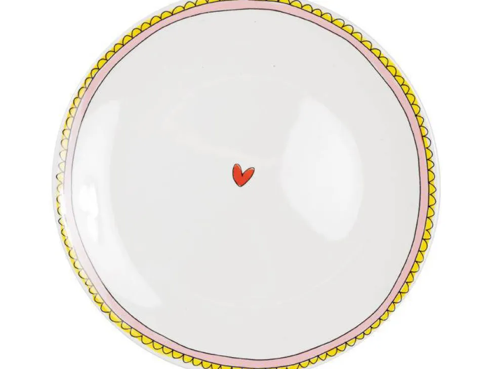 Blond Amsterdam Dinerbord Even Bijkletsen (O26 Cm)
