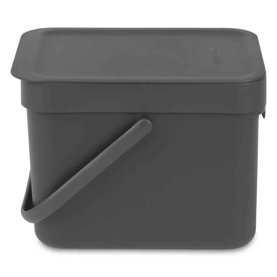 Brabantia Sort & Go Afvalbakje (Aanrecht) (6L)