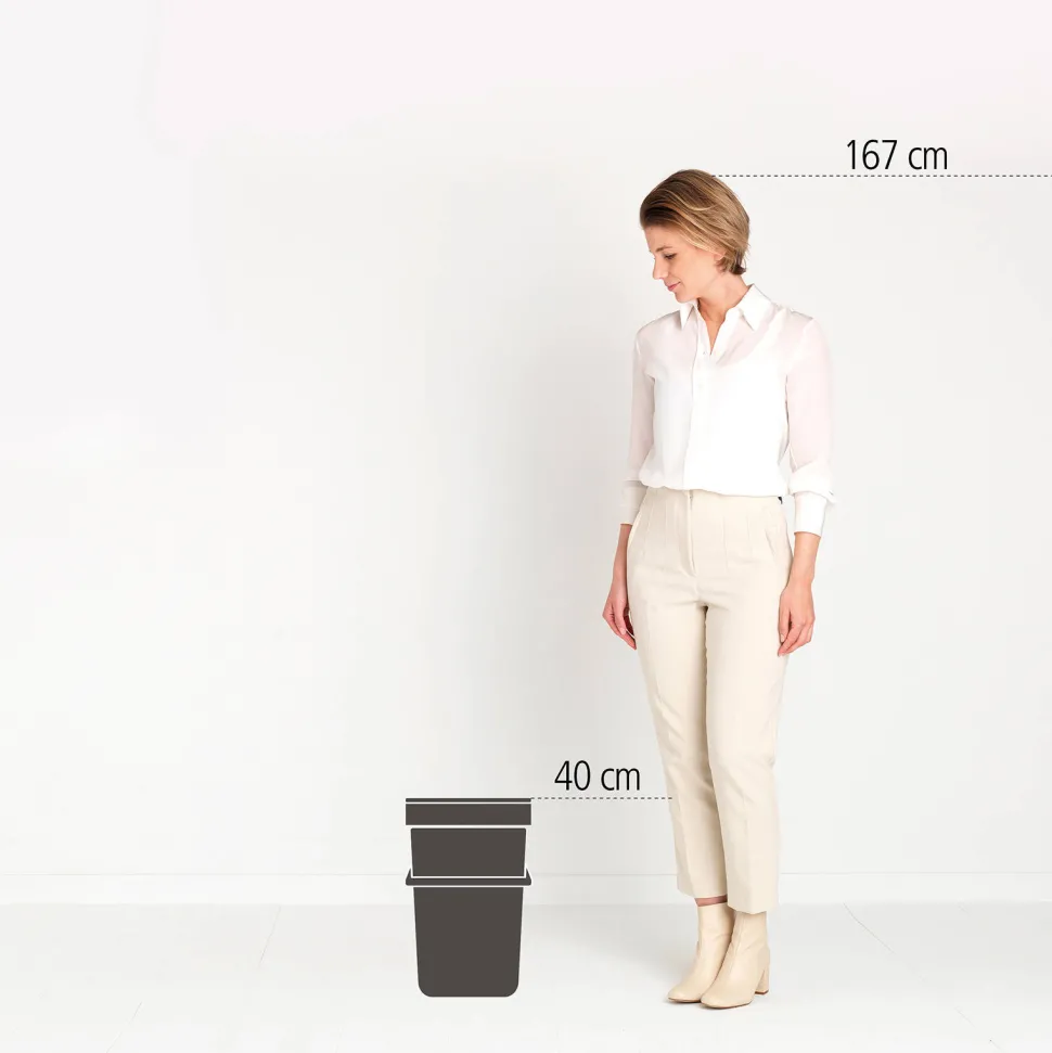 Brabantia Sort & Go Prullenbak (16L)