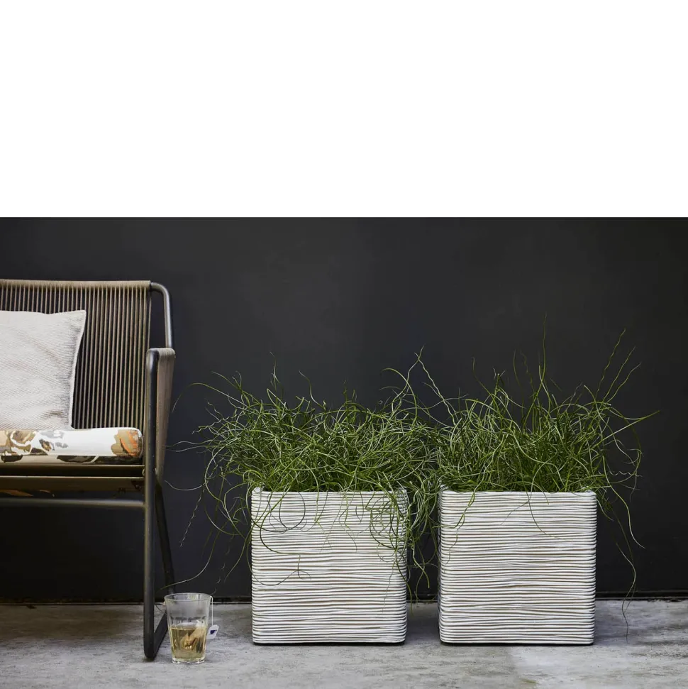 Capi Bloempot Nature Rib (40X40X40 Cm)