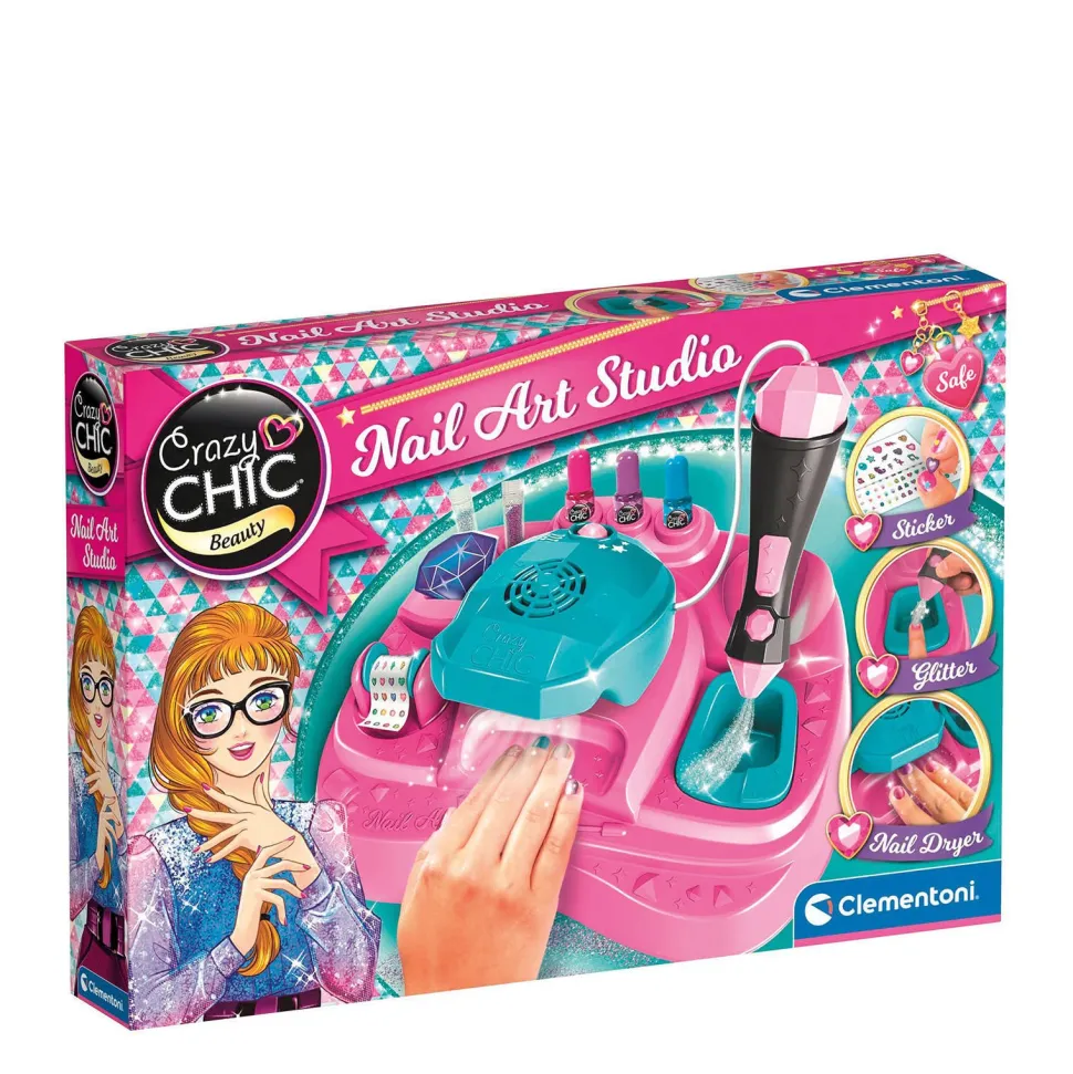 Clementoni Crazy Chic Nail Art Studio