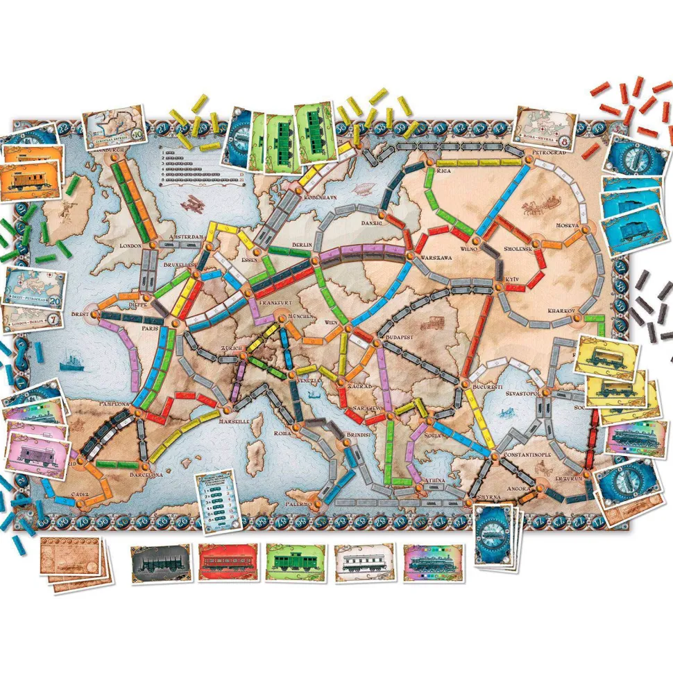 Days Of Wonder Ticket To Ride Europa