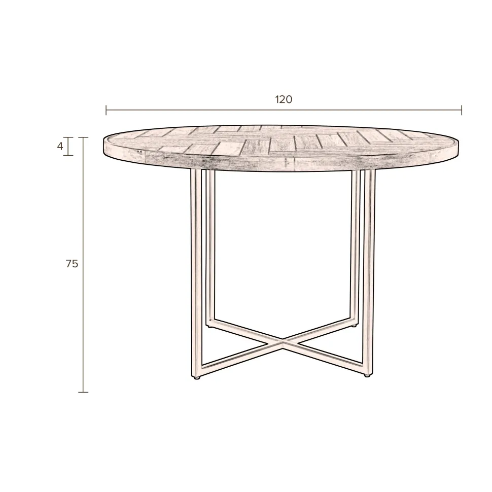 Dutchbone Eettafel Class