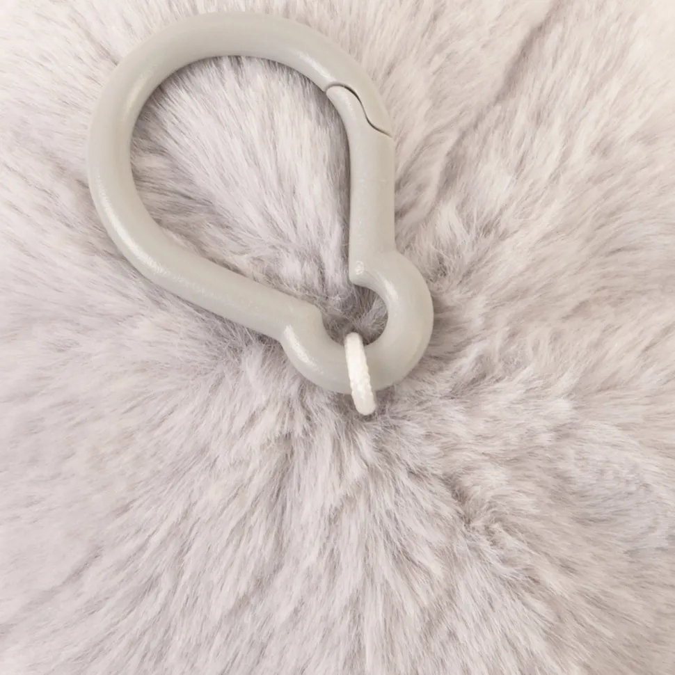 Flow Amsterdam Hartslagknuffel Olly Octopus Grijs - Knuffel 24 Cm