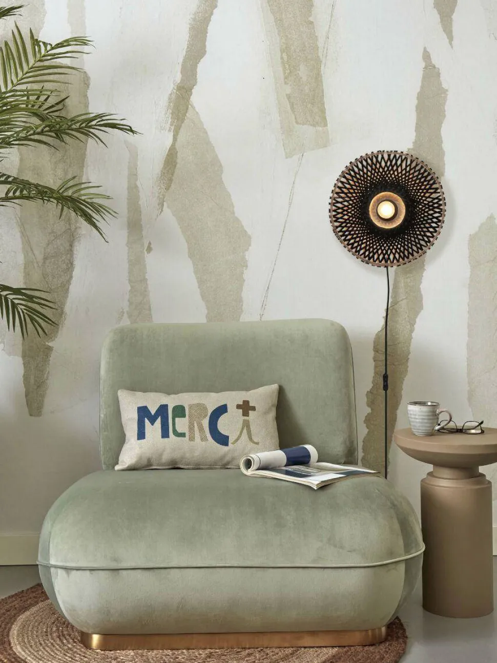 Good&Mojo Wandlamp Kalimantan (O8 Cm)