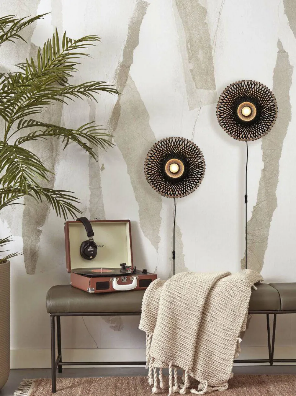 Good&Mojo Wandlamp Kalimantan (O8 Cm)