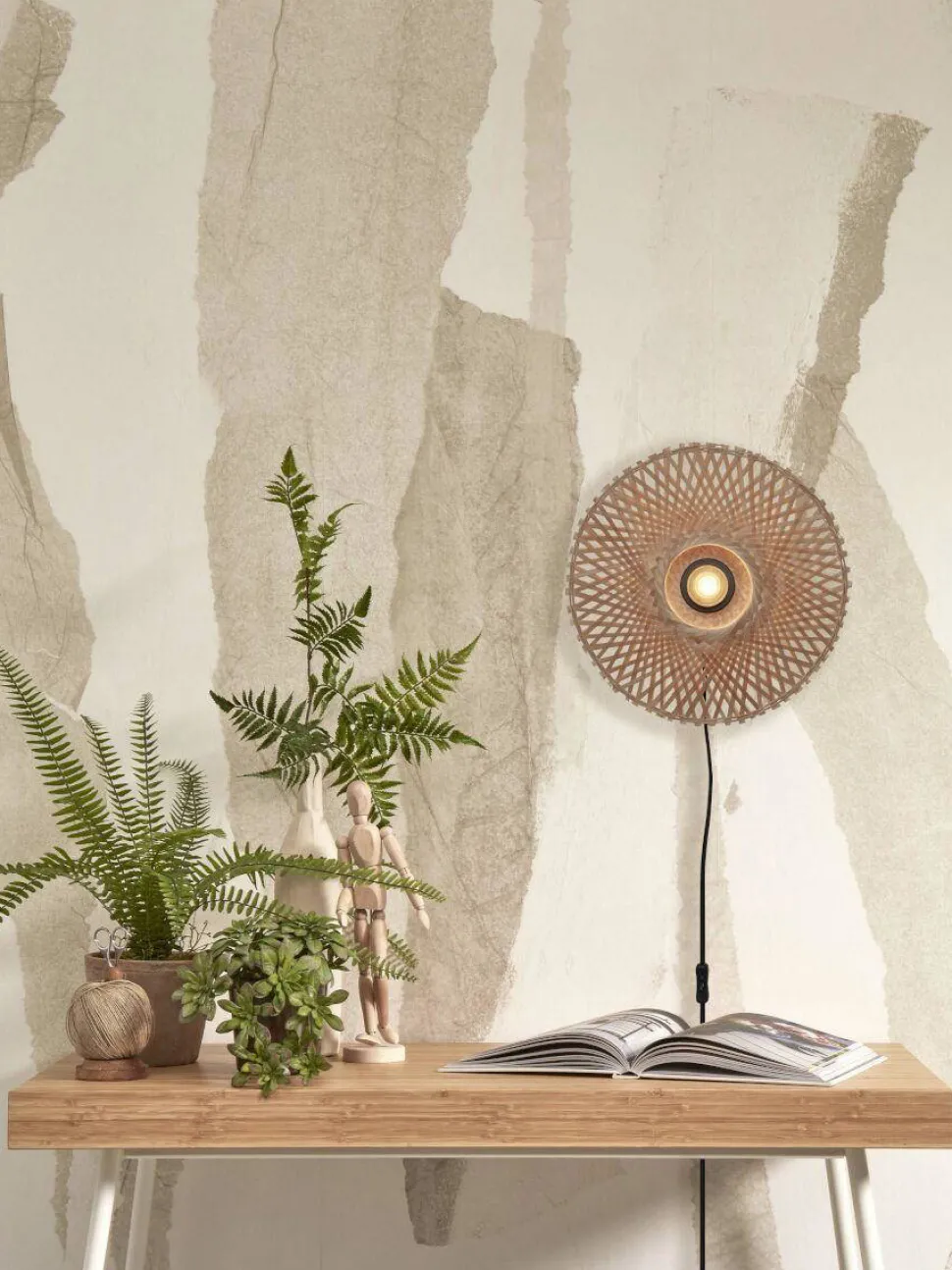 Good&Mojo Wandlamp Kalimantan (O8 Cm)