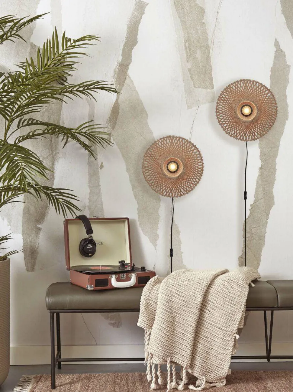 Good&Mojo Wandlamp Kalimantan (O8 Cm)