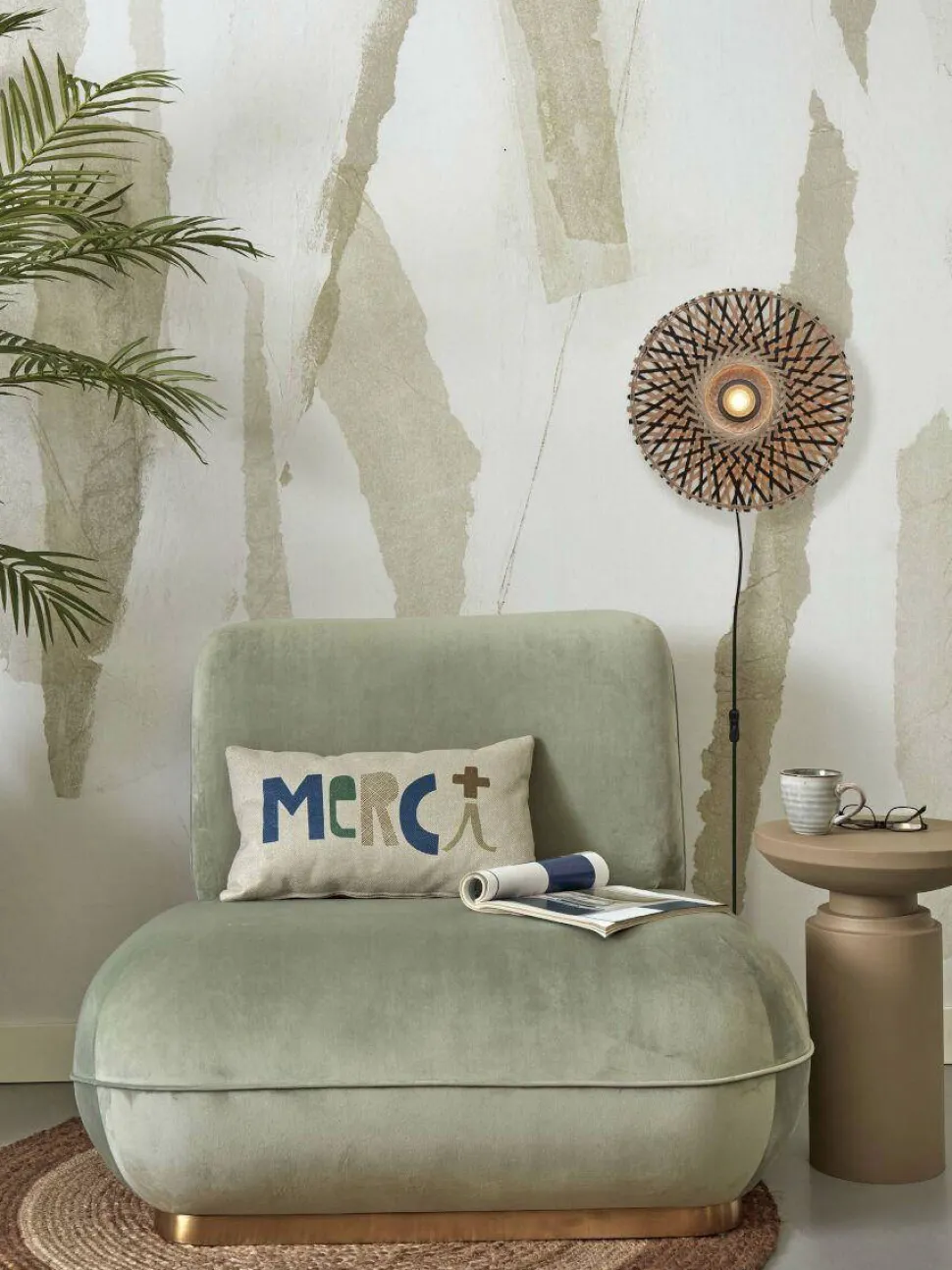 Good&Mojo Wandlamp Kalimantan (O8 Cm)