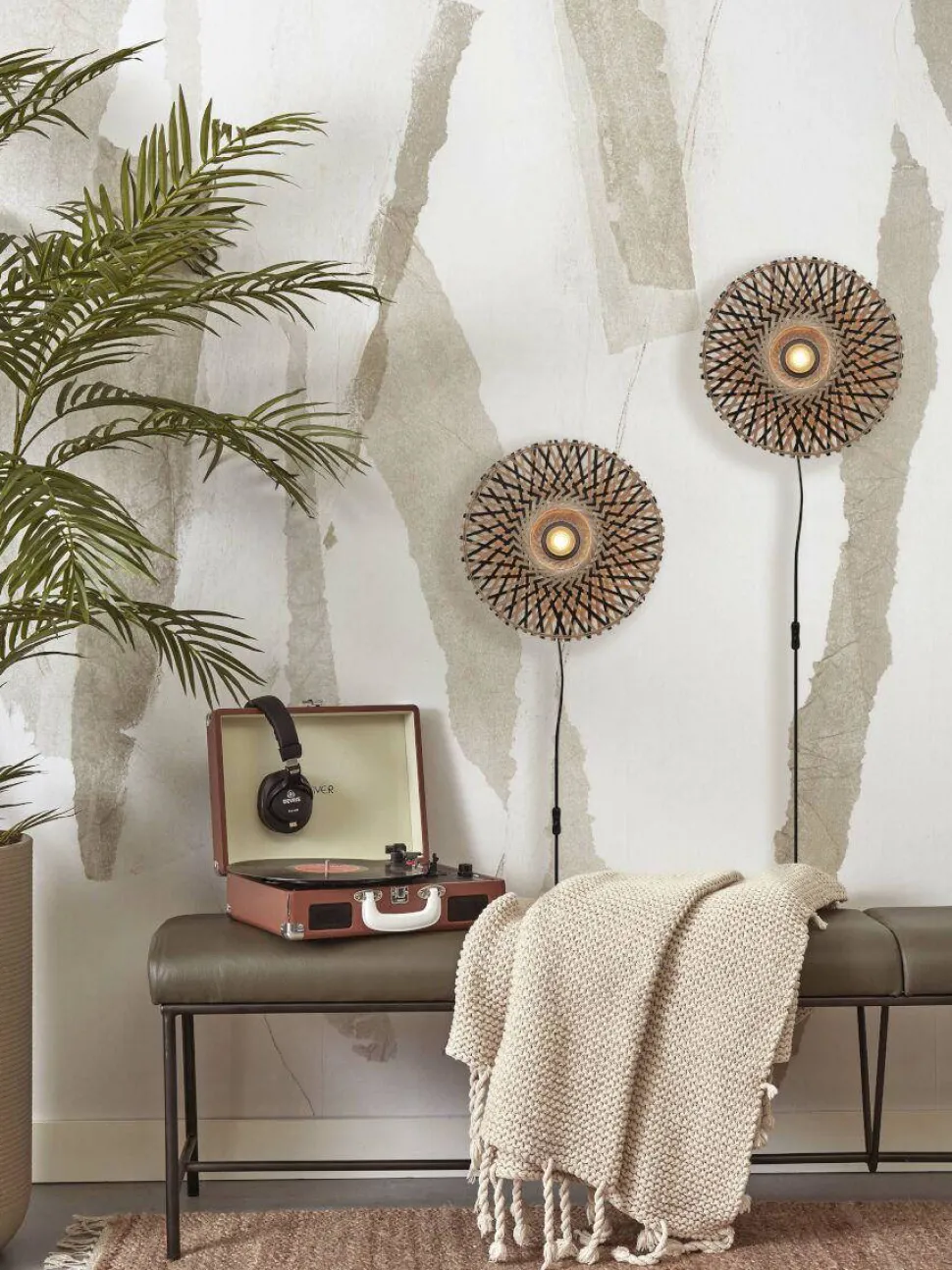 Good&Mojo Wandlamp Kalimantan (O8 Cm)