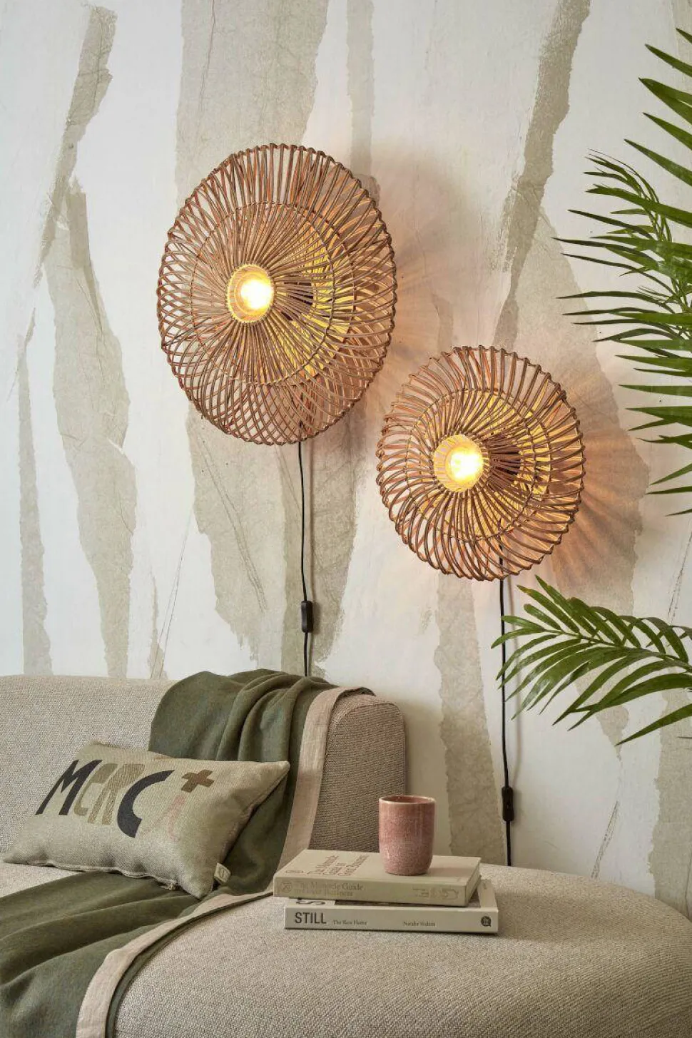 Good&Mojo Wandlamp Zanzibar (O55 Cm)