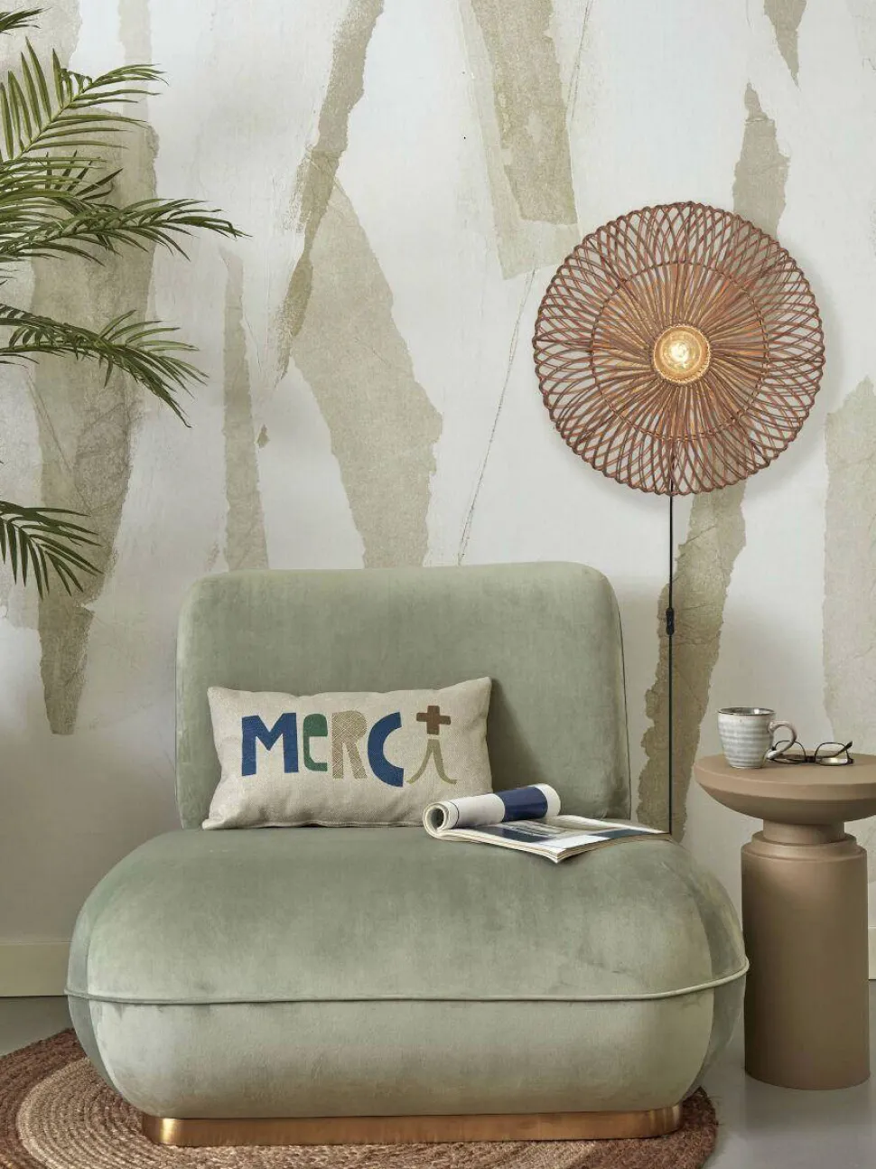Good&Mojo Wandlamp Zanzibar (O55 Cm)