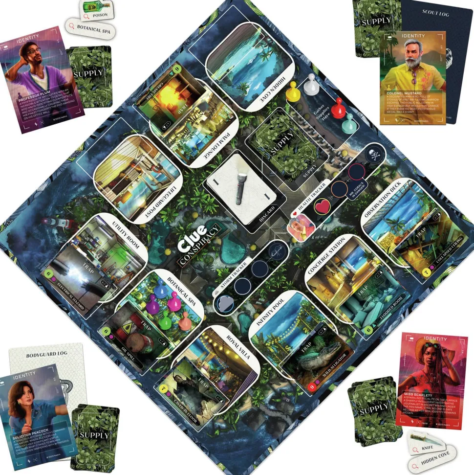 Hasbro Gaming Cluedo Conspiracy