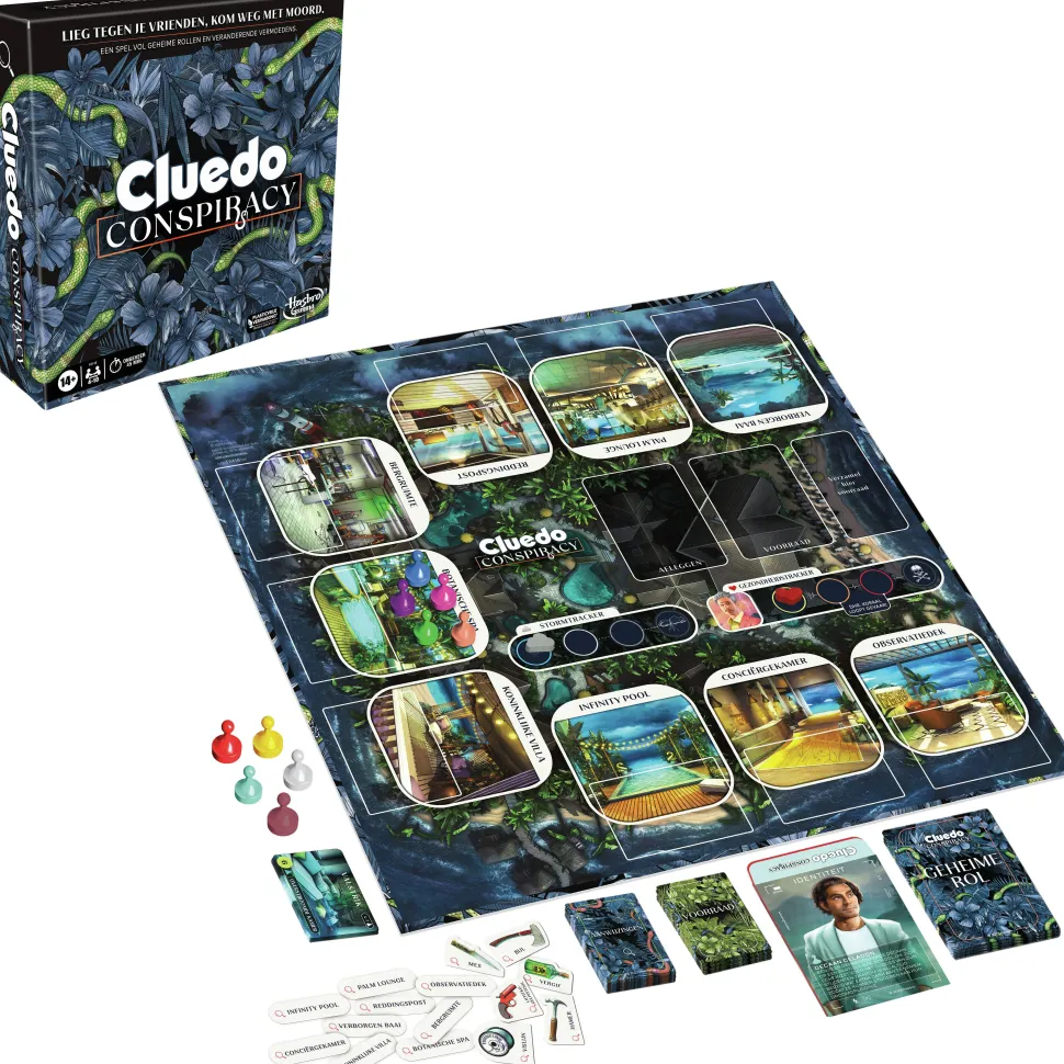 Hasbro Gaming Cluedo Conspiracy