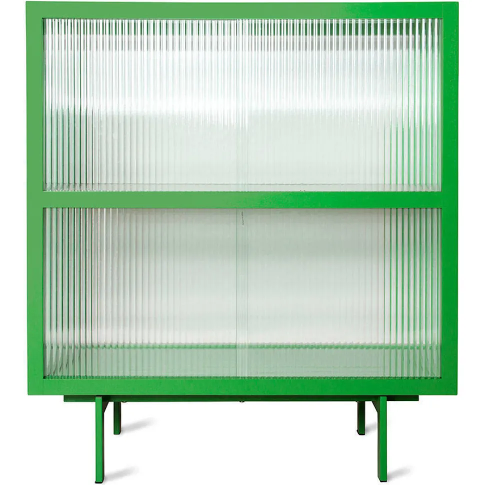 Hkliving Wandkast Cupboard Ribbed Glass