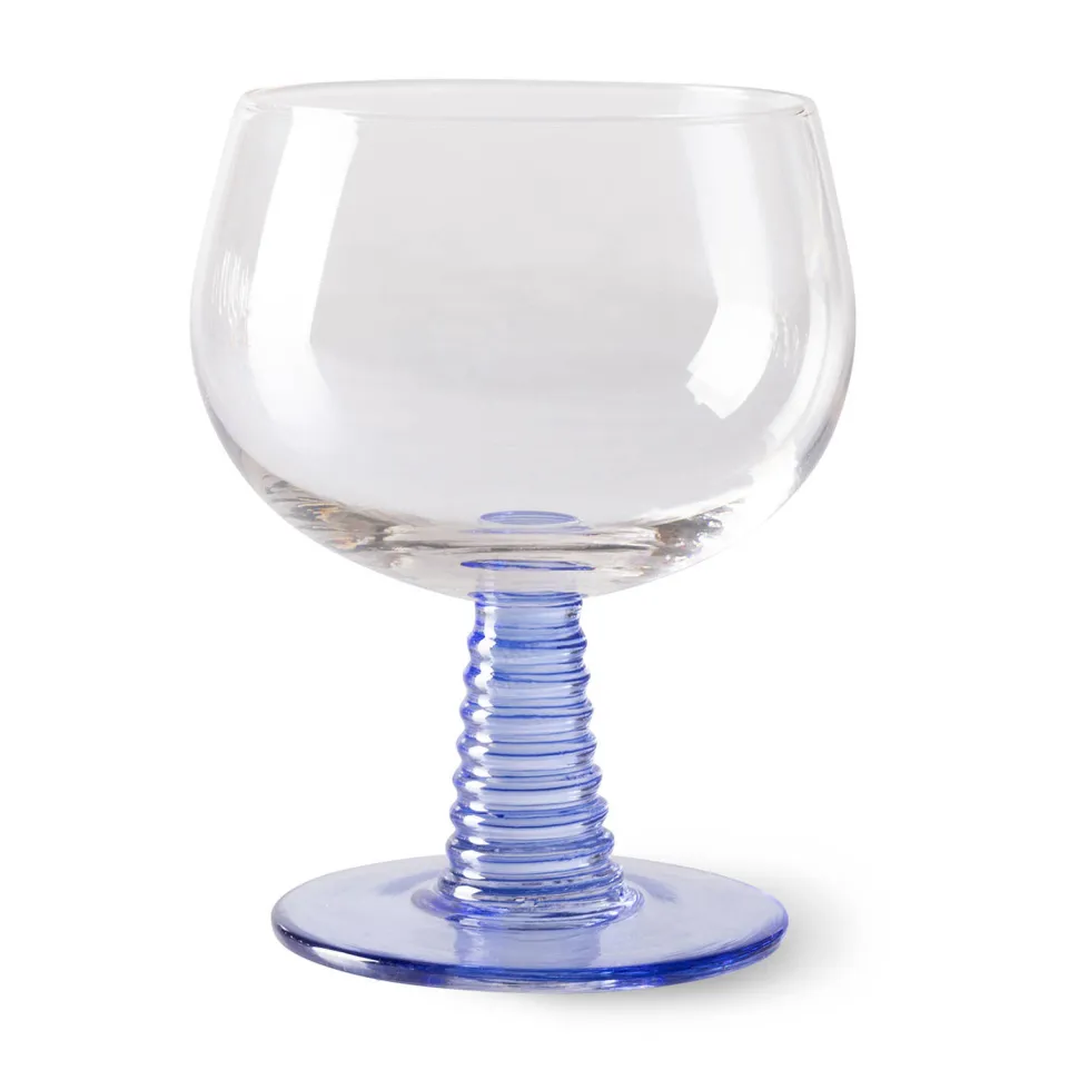 Hkliving Wijnglas Swirl (350 Ml) (O10 Cm)