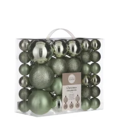 House Of Seasons Kerstbal Onbreekbaar (Set Van 40) (O8 Cm)