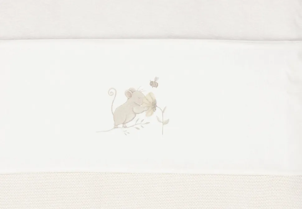 Jollein Baby Wieglaken 75X100Cm Dreamy Mouse Ivory