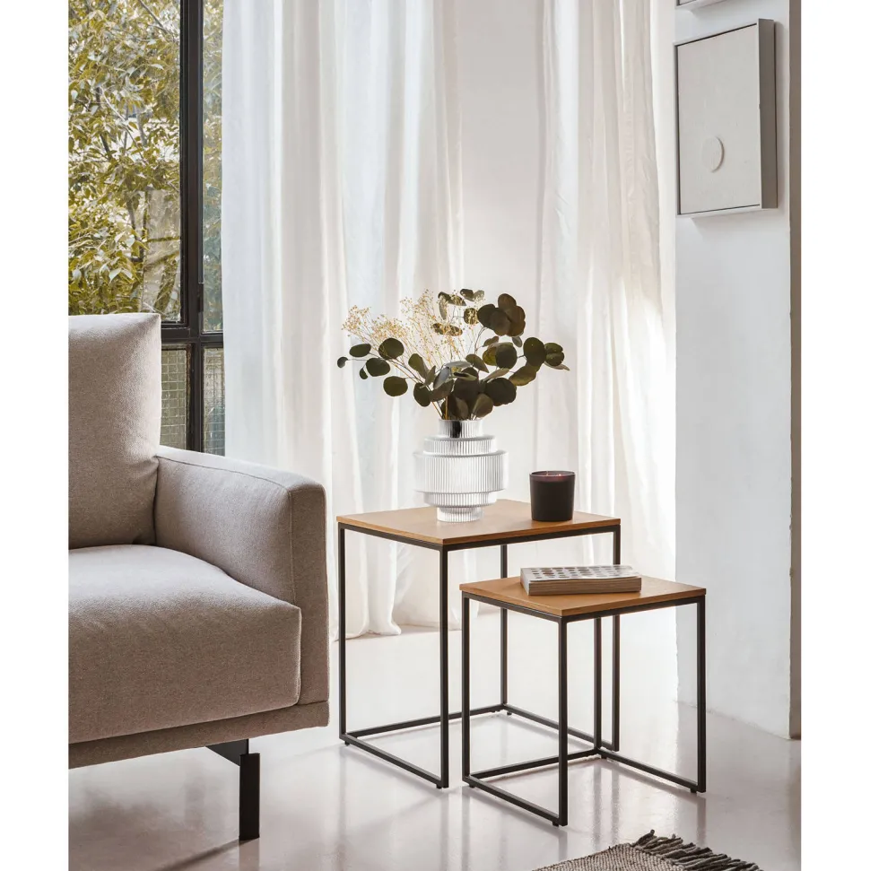 Kave Home Bijzettafel (Set Van 2) Yoanna