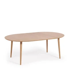 Kave Home Uitschuifbare Eetkamertafel Oqui (120X120-200 Cm)