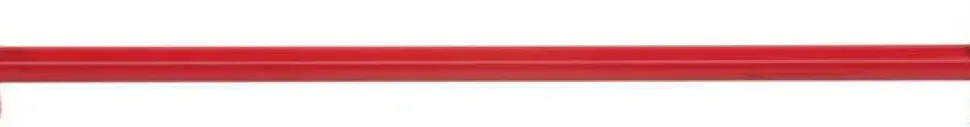 Kbt Duikelstang Metaal Rood (1250Mm)