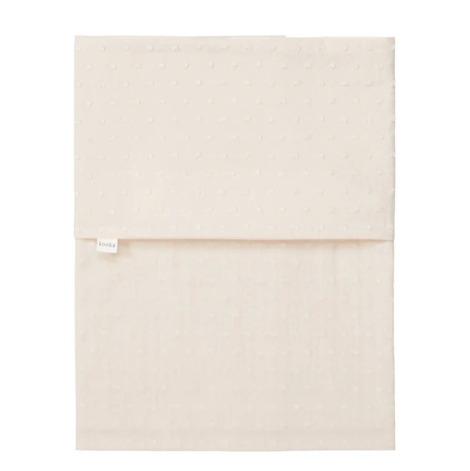 Koeka Napa Baby Ledikantlaken 110X140 Cm Offwhite