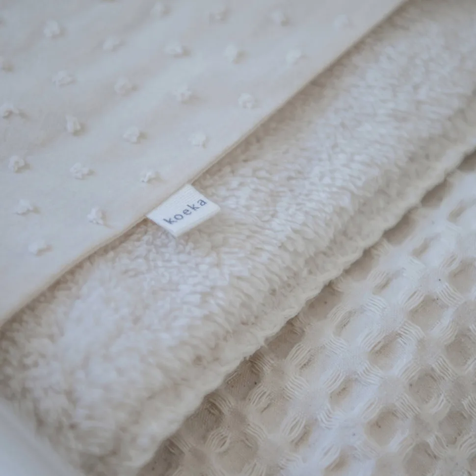 Koeka Napa Baby Ledikantlaken 110X140 Cm Offwhite