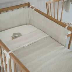Koeka Napa Baby Wieglaken 80X100 Cm Offwhite