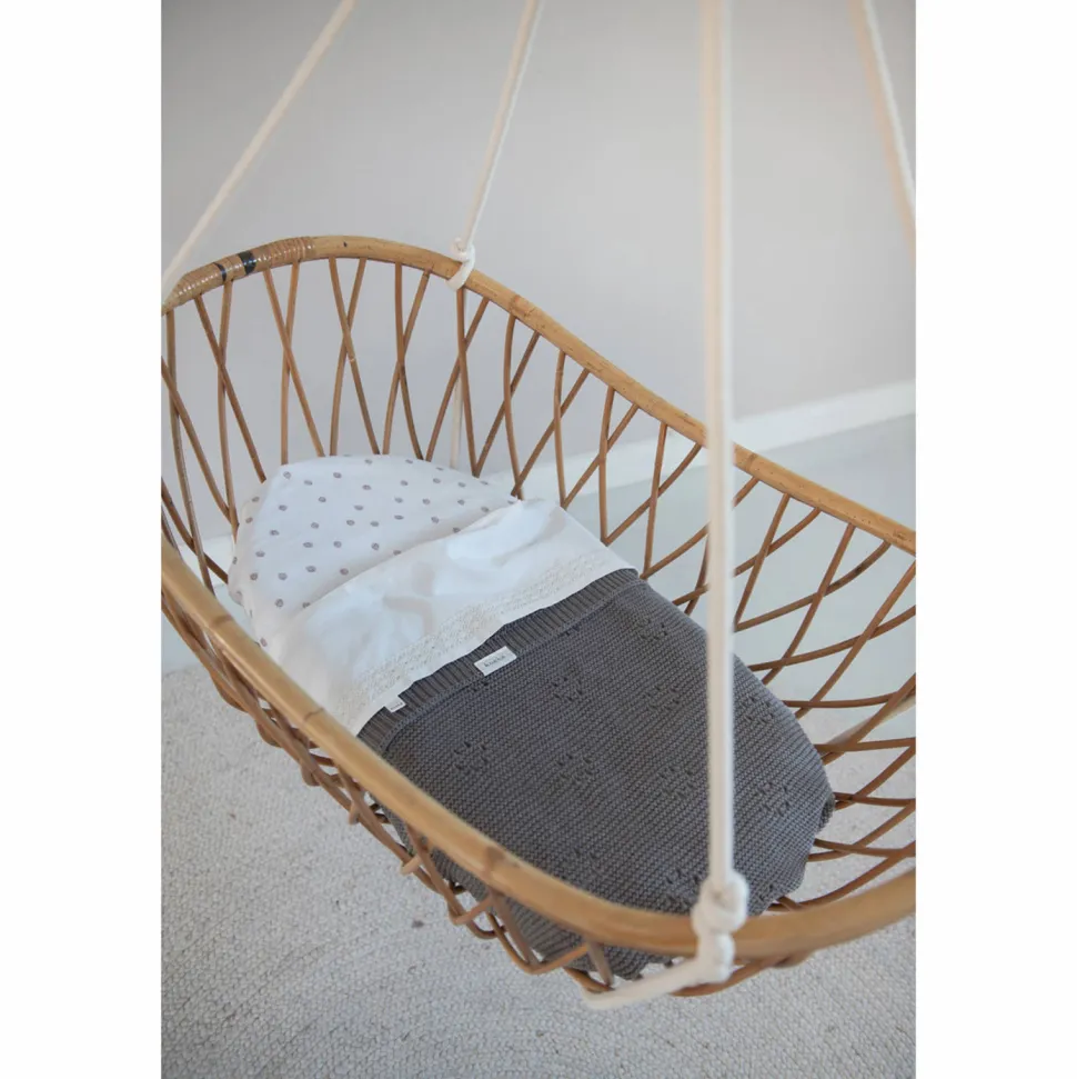 Koeka Nostalgia Baby Wieglaken 80X100 Cm Warm White