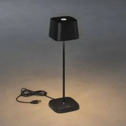 Konstsmide Capri Tafellamp Usb Oplaadbaar