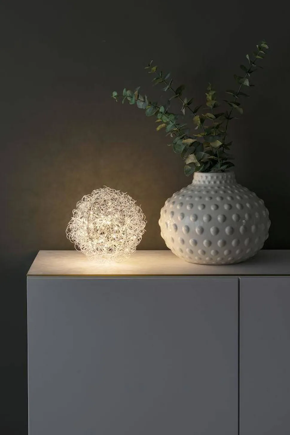 Konstsmide Metaaldraad Bal (O25 Cm) (80 Led)