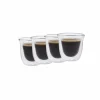 La Cafetiere Glas (Dubbelwandig) (110 Ml) (Set Van 4)