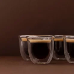 La Cafetiere Glas (Dubbelwandig) (110 Ml) (Set Van 4)