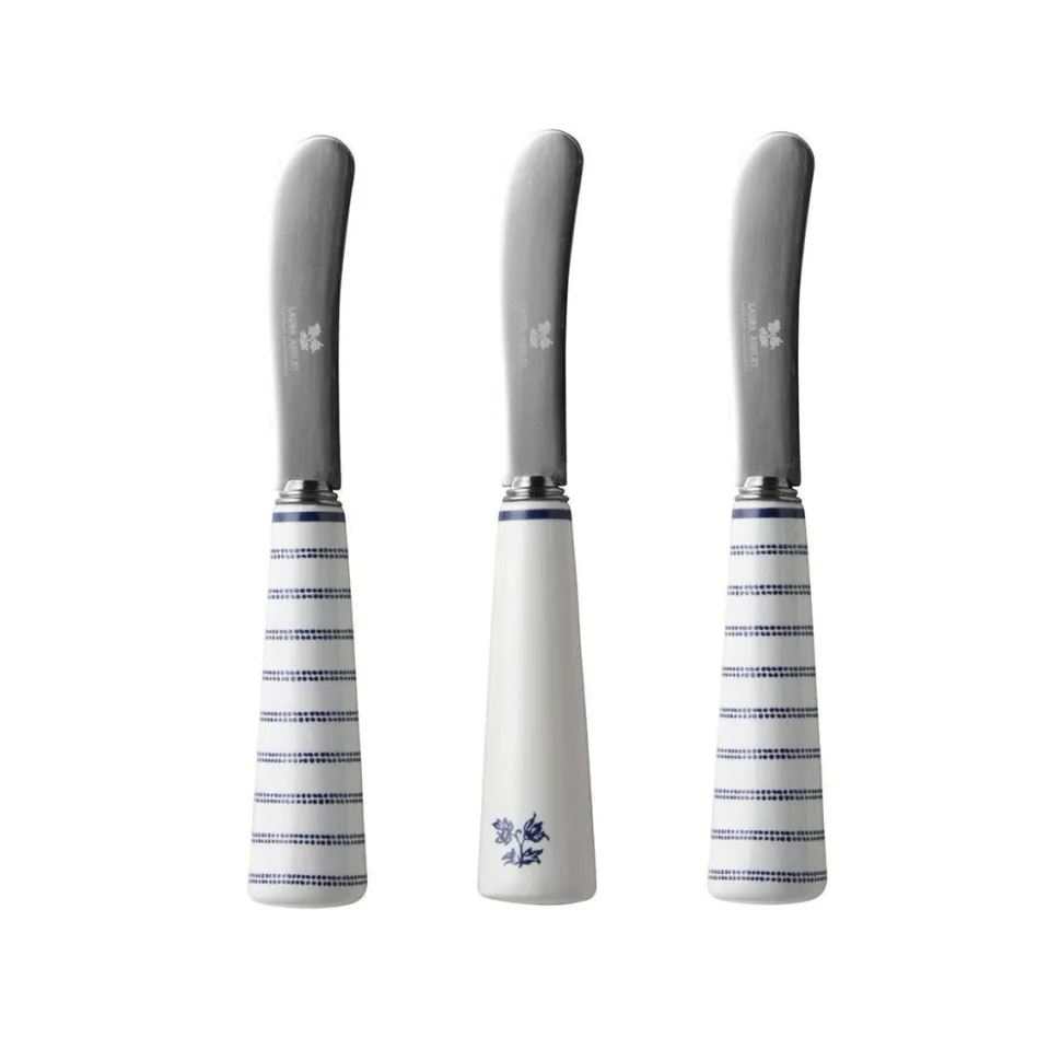 Laura Ashley Giftset Blueprint Collectables Botermesjes (Set Van 3)