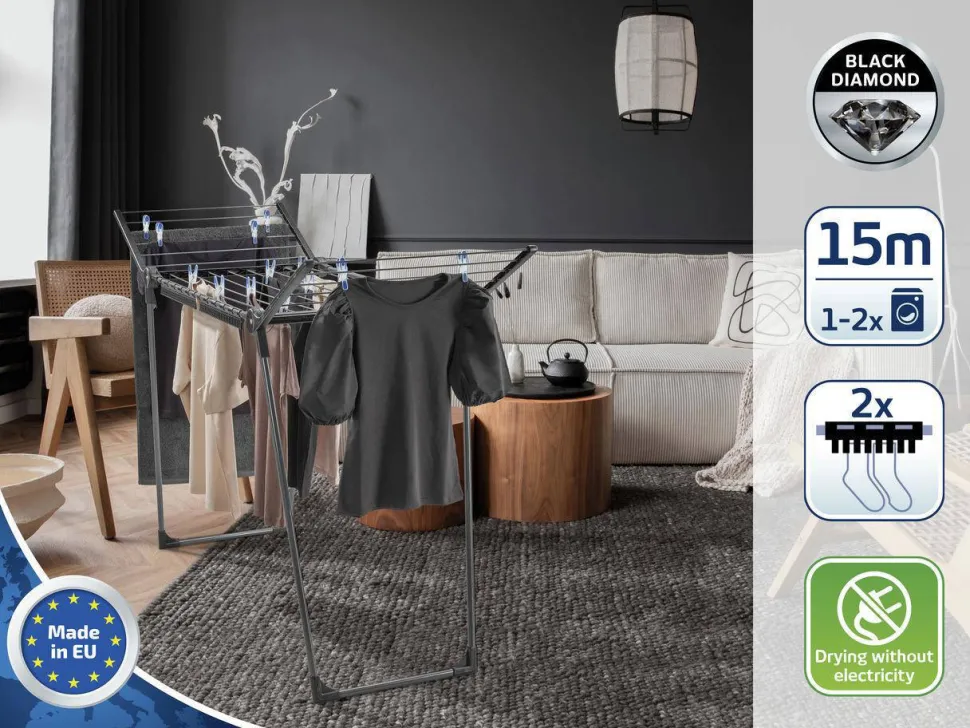 Leifheit Droogrek Pegasus 150 Solid Slim
