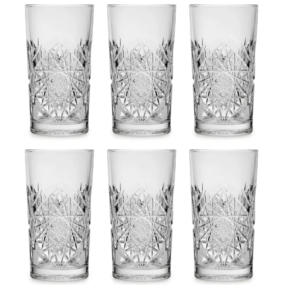 Libbey Longdrinkglas Hobstar (470 Ml) (O8,5 Cm) (Set Van 6)