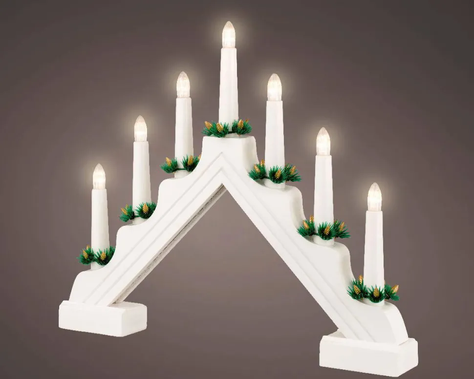Lumineo Decoratie Adventkaarsen (7 Led)