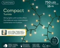 Lumineo Verlichtingssnoer Met Twinkel (750 Led)